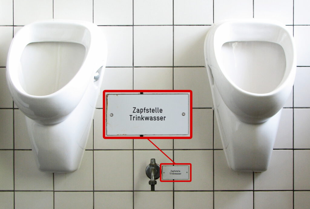 Zapfstelle Trinkwasser
